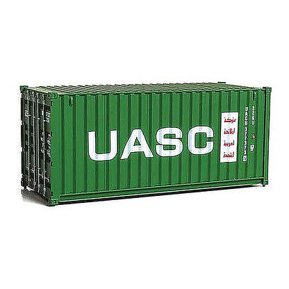 Walthers SceneMaster 8076 HO 20' Container UASC