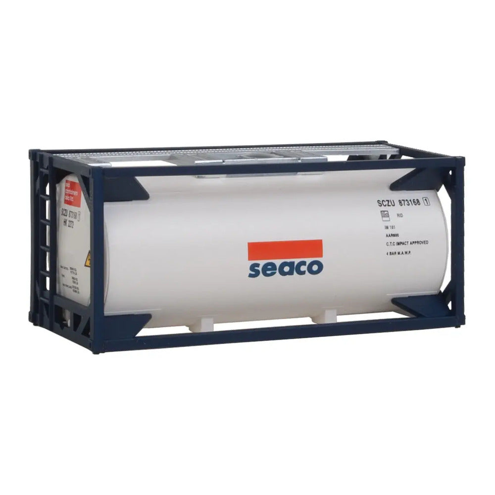 Walthers SceneMaster 949-8101 HO 20' Tank Container Kit - SEACO