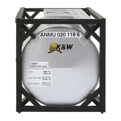 Walthers SceneMaster 949-8102 HO 20' Tank Container Kit - K&W Alaska