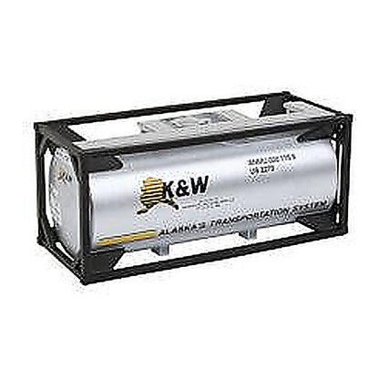 Walthers SceneMaster 949-8102 HO 20' Tank Container Kit - K&W Alaska