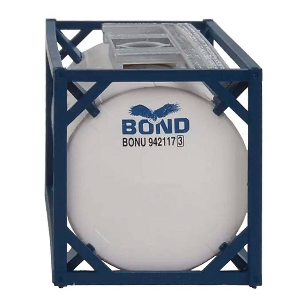 Walthers SceneMaster 949-8103 HO 20' Tank Container Kit - Bond