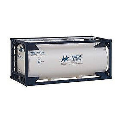 Walthers SceneMaster 949-8106 HO 20' Tank Kit - Twinstar Leasing