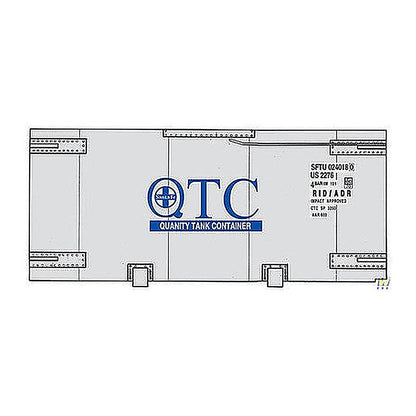 Walthers SceneMaster 8107 HO 20' Tank Container Santa Fe