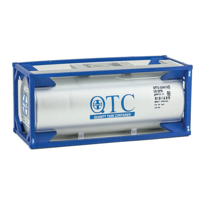 Walthers SceneMaster 8107 HO 20' Tank Container Santa Fe