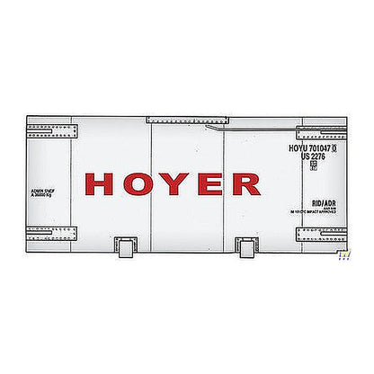 Walthers SceneMaster 8108 HO 20' Tank Container Hoyer
