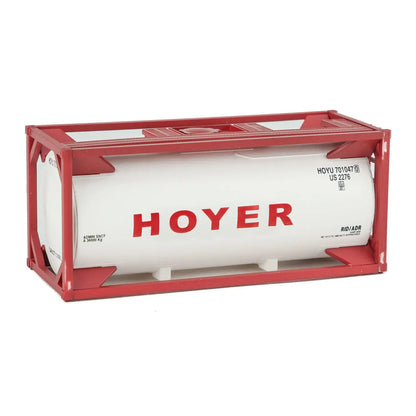 Walthers SceneMaster 8108 HO 20' Tank Container Hoyer