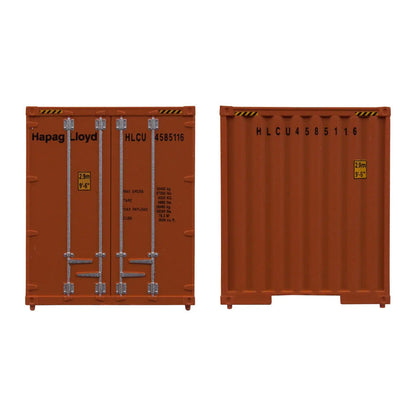Walthers SceneMaster 8204 HO 40' Hi Cube Container Hapag-Lloyd