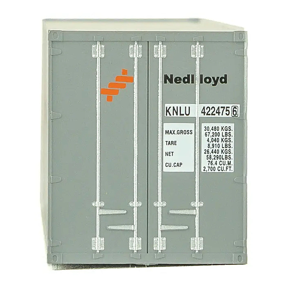 Walthers SceneMaster 949-8219 HO 40' Hi-Cube Container - Nedlloyd