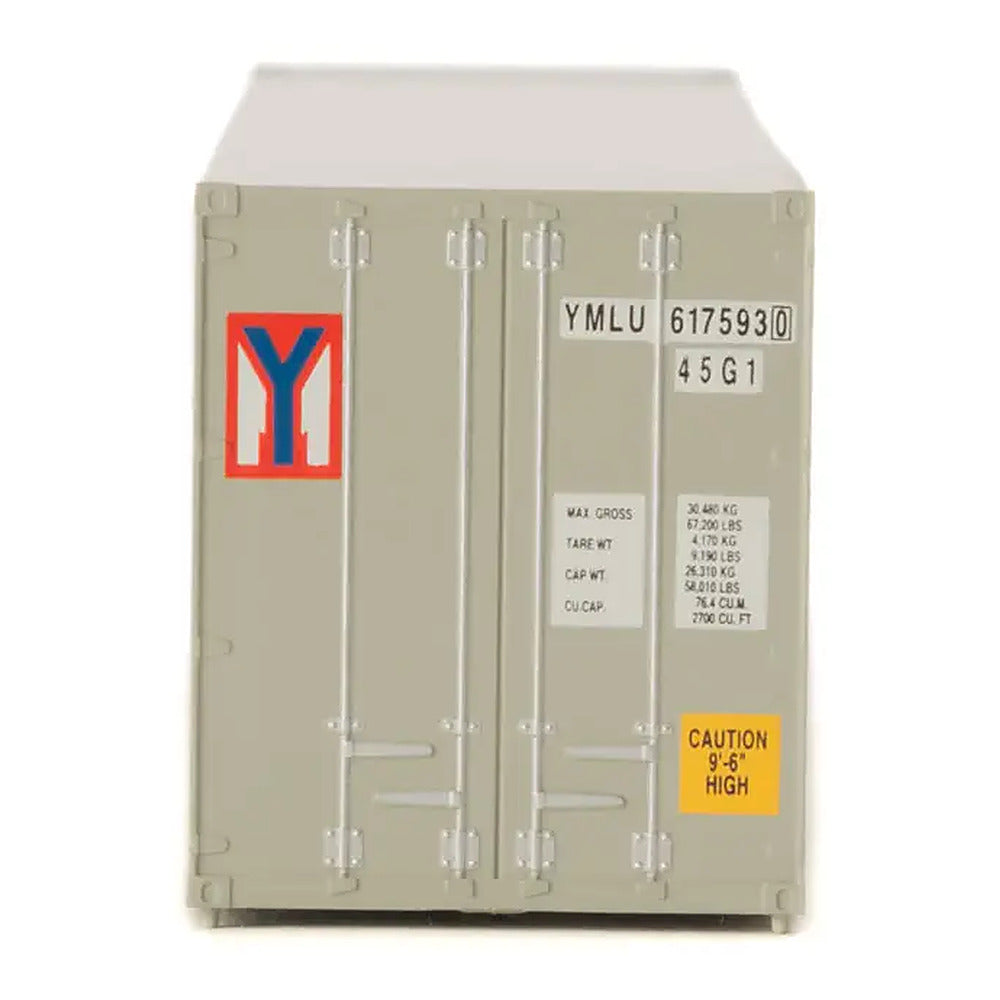 Walthers SceneMaster 8221 HO 40' Hi Cube Container Yang Ming
