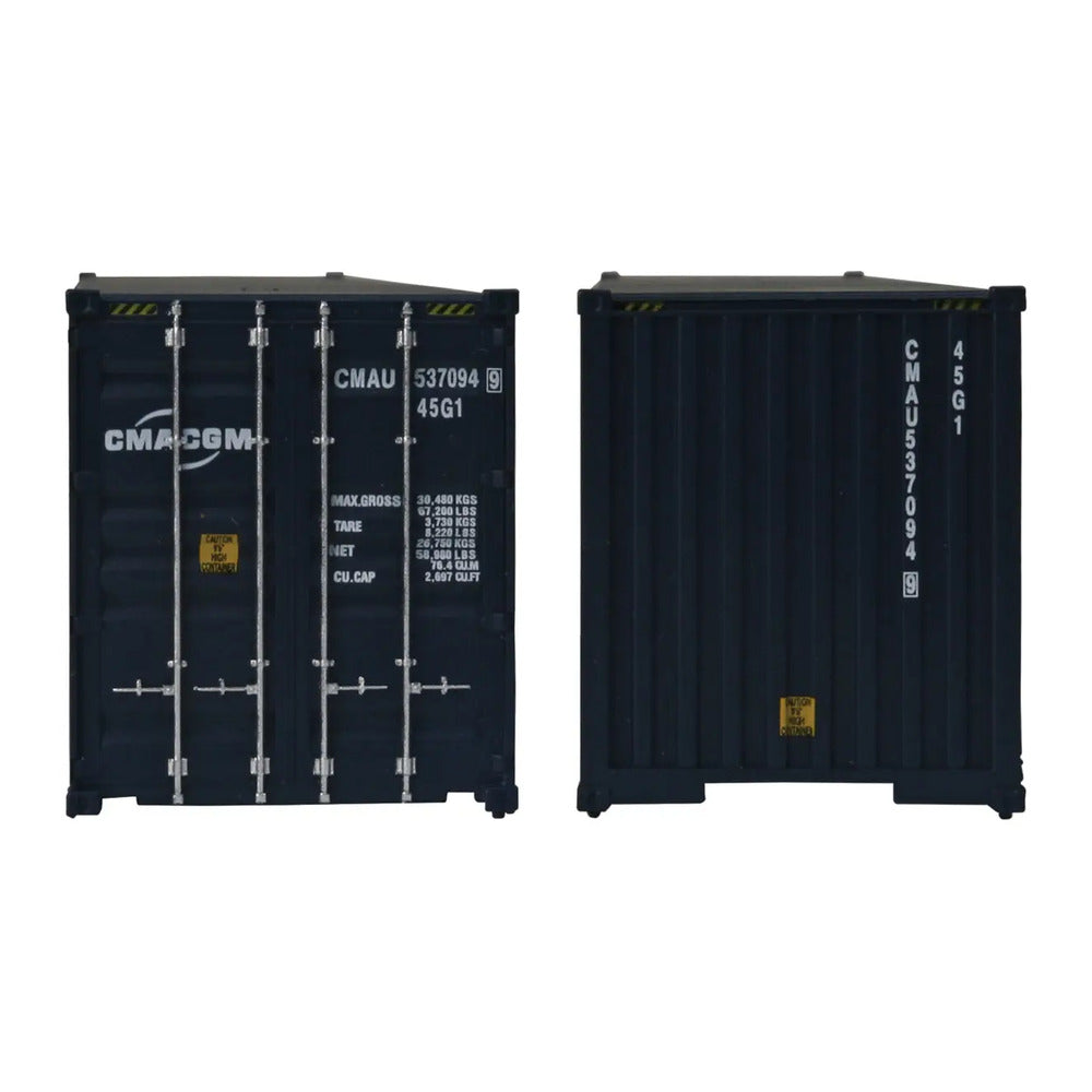 Walthers SceneMaster 8257 HO 40' Hi Cube Container CMA-CGM