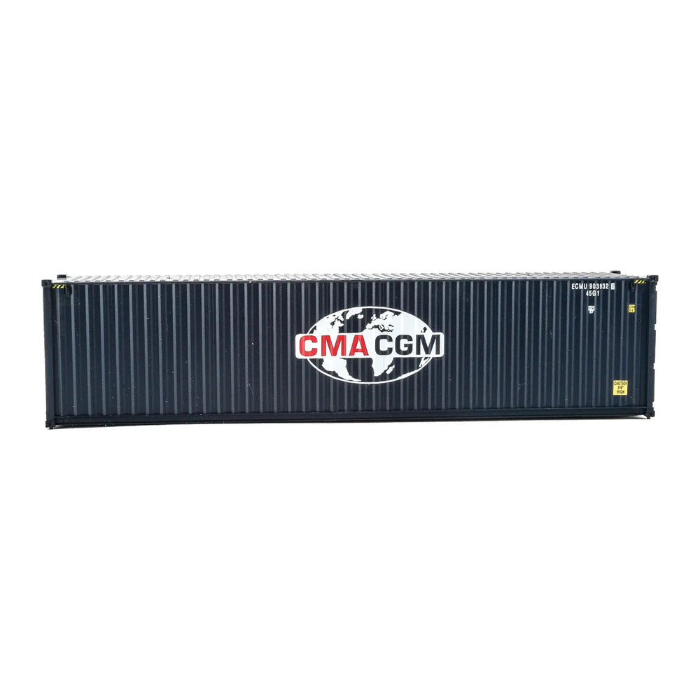Walthers SceneMaster 949-8260 HO 40' Hi-Cube Container - GMA-CGM