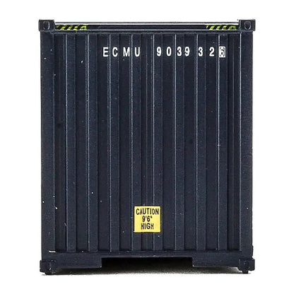 Walthers SceneMaster 949-8260 HO 40' Hi-Cube Container - GMA-CGM