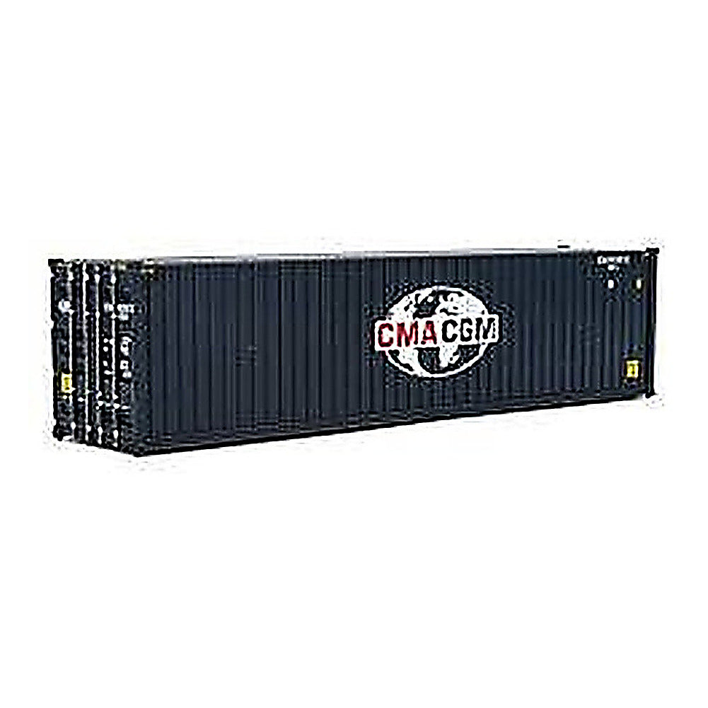 Walthers SceneMaster 949-8260 HO 40' Hi-Cube Container - GMA-CGM