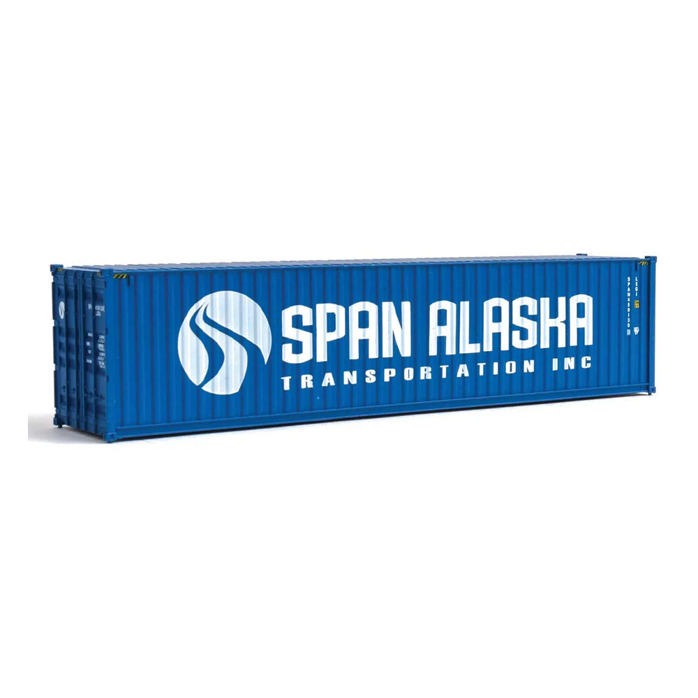 Walthers SceneMaster 949-8273 HO 40' Hi-Cube Container - Span Alaska