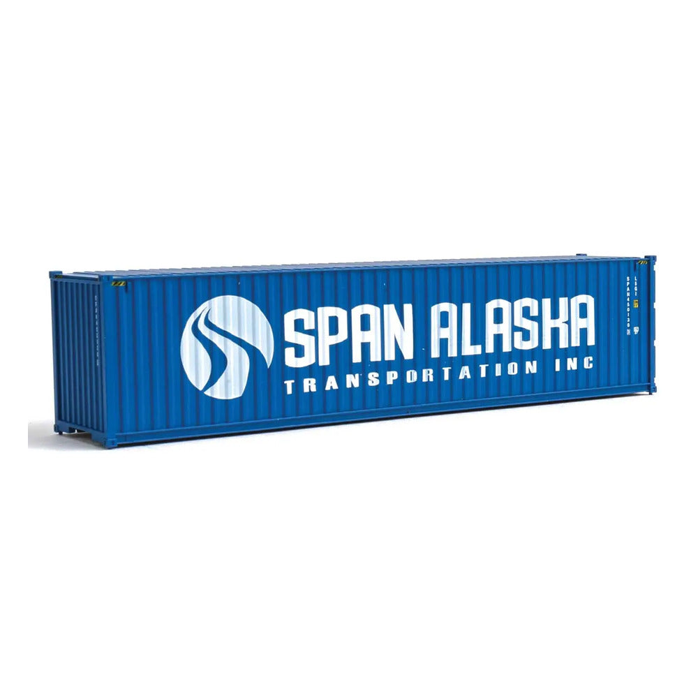 Walthers SceneMaster 949-8273 HO 40' Hi-Cube Container - Span Alaska