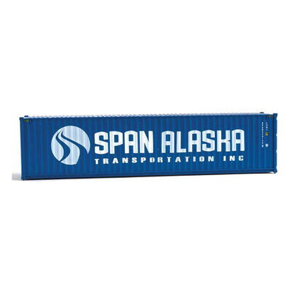 Walthers SceneMaster 949-8273 HO 40' Hi-Cube Container - Span Alaska
