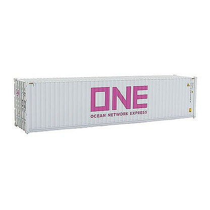 Walthers SceneMaster 8276 HO 40' Hi Cube Container ONE White