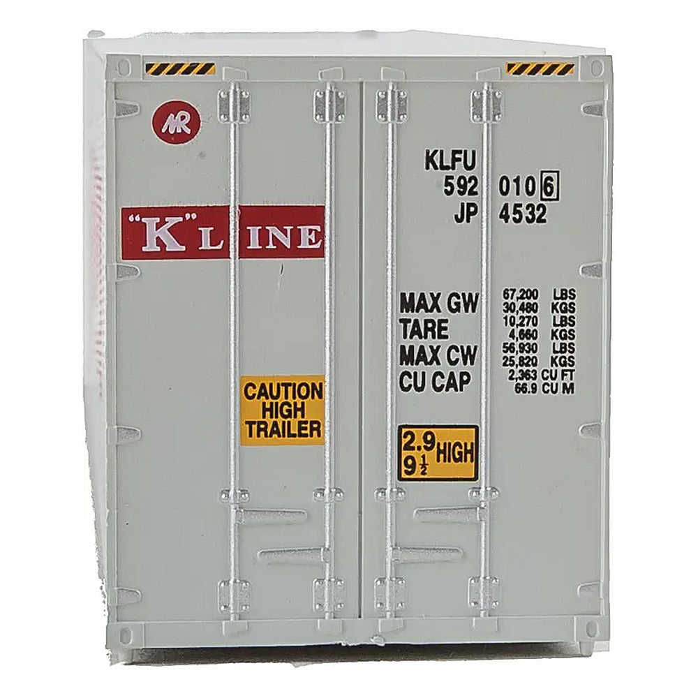 Walthers SceneMaster 8351 HO 40' Reefer Container K-Line