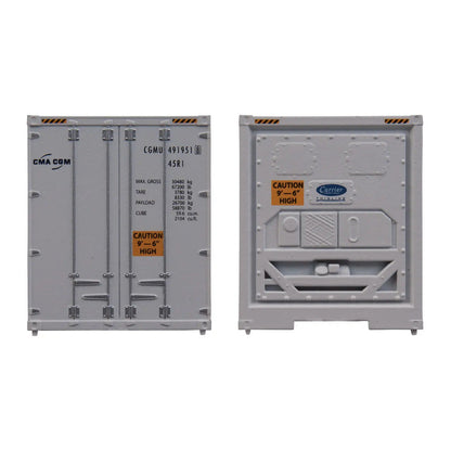 Walthers SceneMaster 8357 HO 40' Reefer Container CMA-CGM