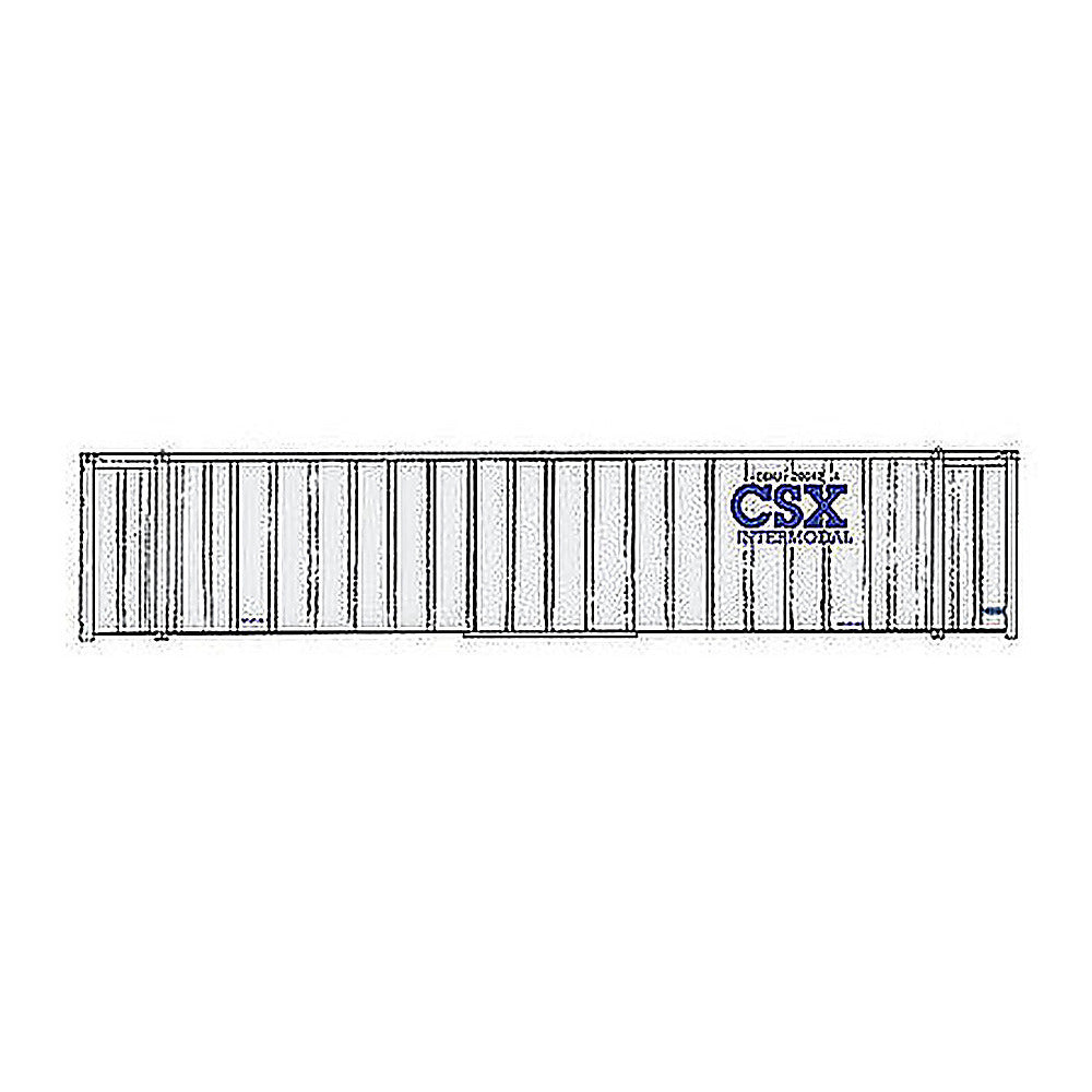 Walthers SceneMaster 8464 HO 48' Ribbed Container CSX
