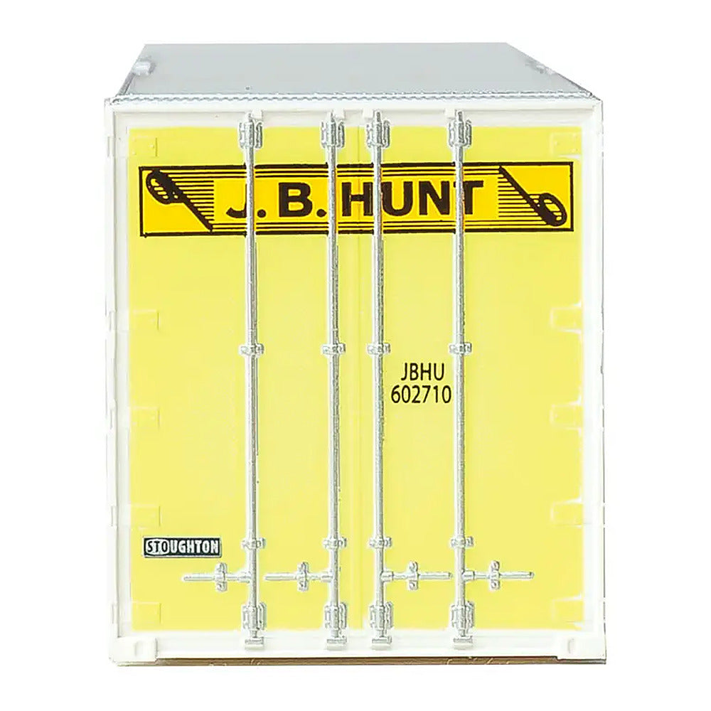 Walthers SceneMaster 8472 HO 48' Ribbed Container J.B. Hunt