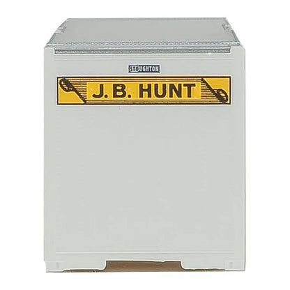 Walthers SceneMaster 8472 HO 48' Ribbed Container J.B. Hunt