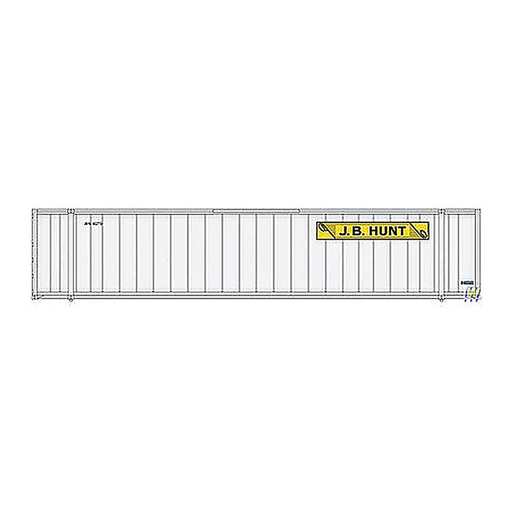 Walthers SceneMaster 8472 HO 48' Ribbed Container J.B. Hunt