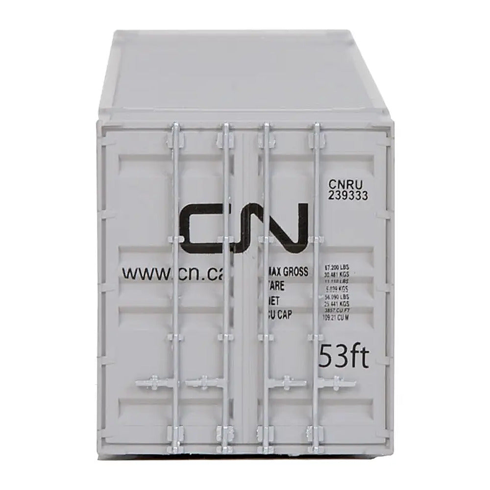 Walthers SceneMaster 949-8501 HO 53' Container - CN #239333