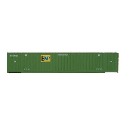 Walthers SceneMaster 949-8503 HO 53' Corrugated Container - EMP