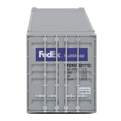 Walthers SceneMaster 949-8504 HO 53' Container - FedEx MultiModal