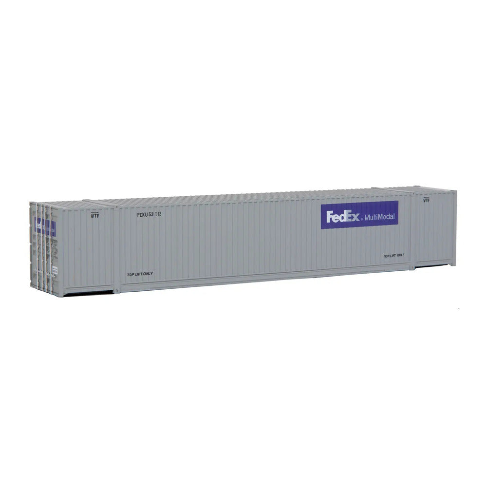 Walthers SceneMaster 949-8504 HO 53' Container - FedEx MultiModal