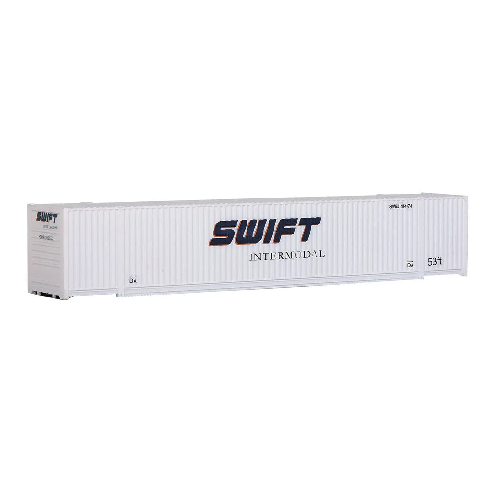 Walthers SceneMaster 949-8509 HO 53' Corrugated Container - Swift