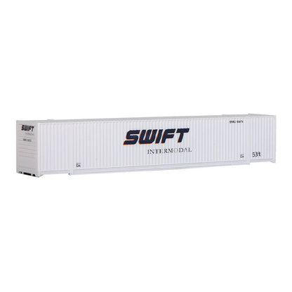 Walthers SceneMaster 949-8509 HO 53' Corrugated Container - Swift