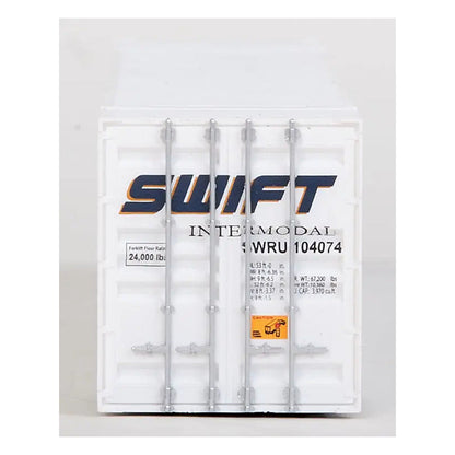 Walthers SceneMaster 949-8509 HO 53' Corrugated Container - Swift