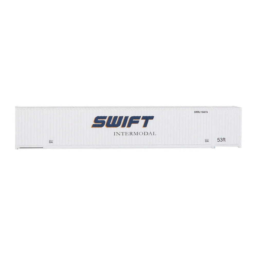 Walthers SceneMaster 949-8509 HO 53' Corrugated Container - Swift