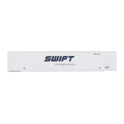 Walthers SceneMaster 949-8509 HO 53' Corrugated Container - Swift