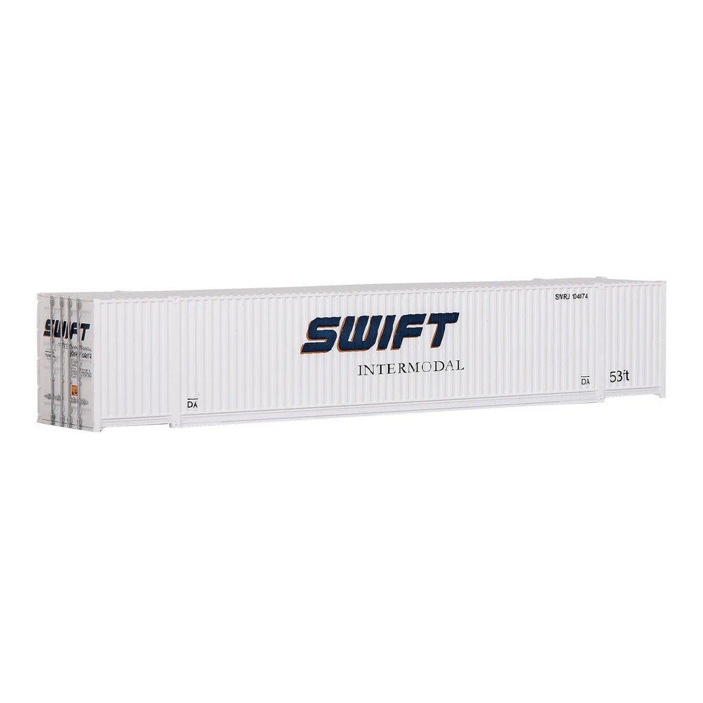 Walthers SceneMaster 949-8509 HO 53' Corrugated Container - Swift