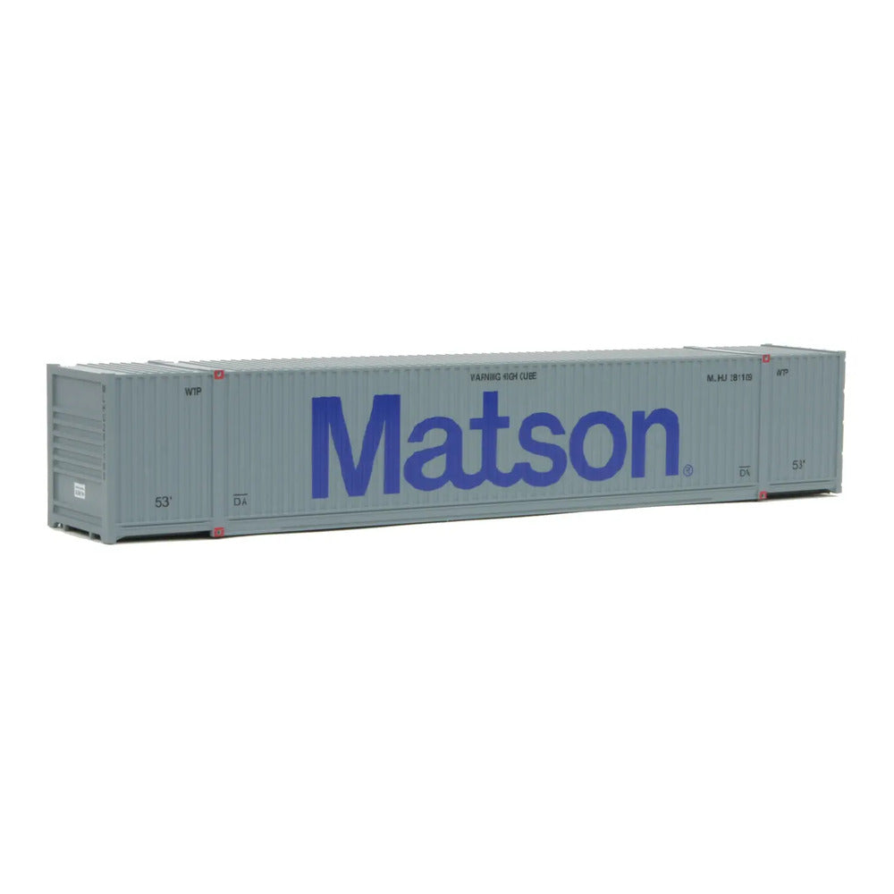 Walthers SceneMaster 949-8516 HO 53' Corrugated Container - Matson