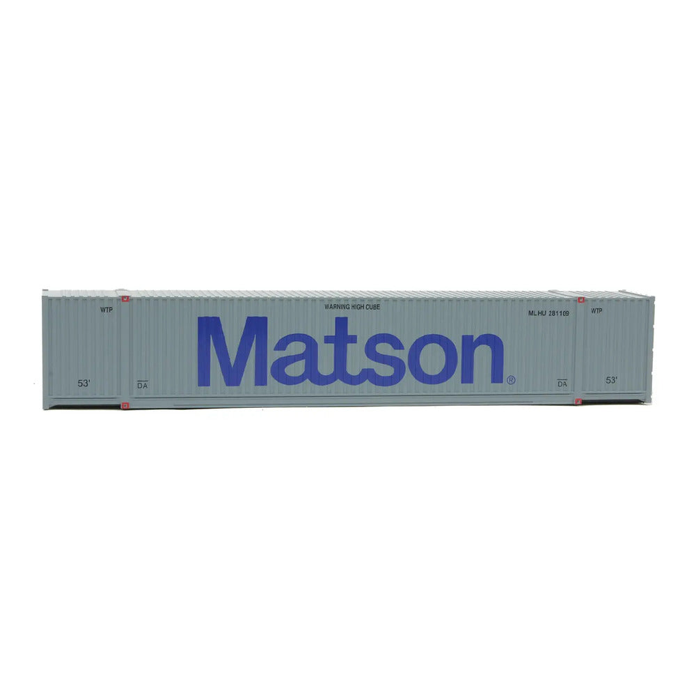 Walthers SceneMaster 949-8516 HO 53' Corrugated Container - Matson