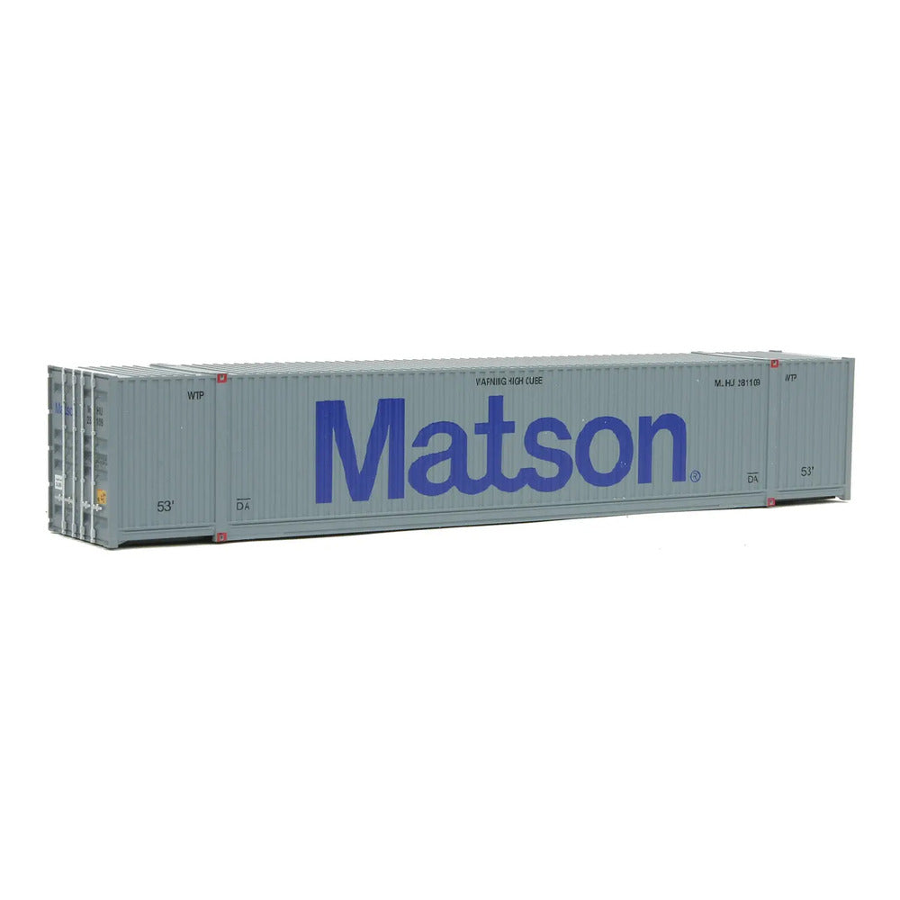 Walthers SceneMaster 949-8516 HO 53' Corrugated Container - Matson
