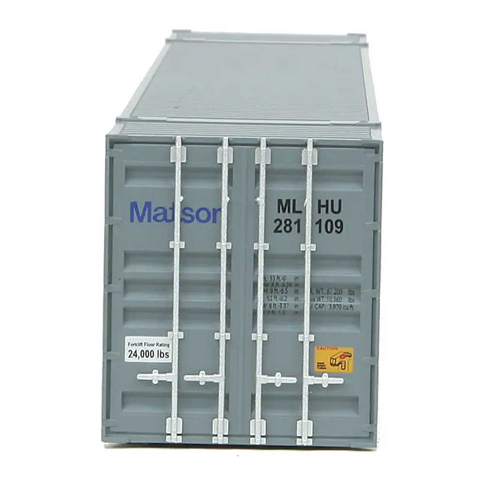 Walthers SceneMaster 949-8516 HO 53' Corrugated Container - Matson