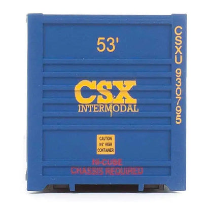 Walthers SceneMaster 949-8528 HO 53' Container - CSX Intermodal