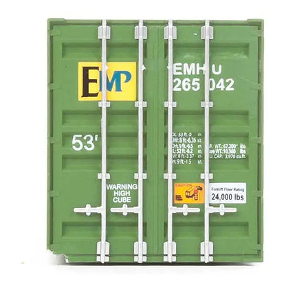 Walthers SceneMaster 8530 HO 53' Container EMP