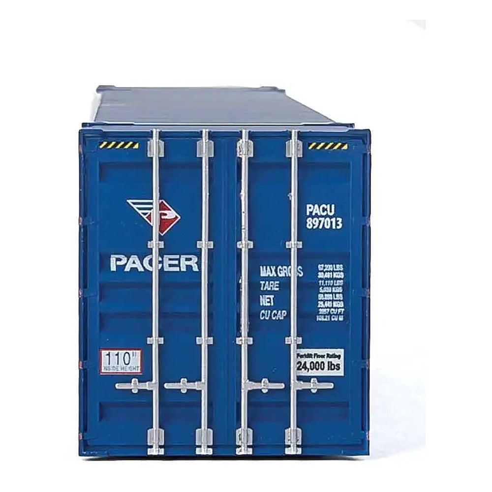 Walthers SceneMaster 949-8535 HO 53' Corrugated Container - Pacer