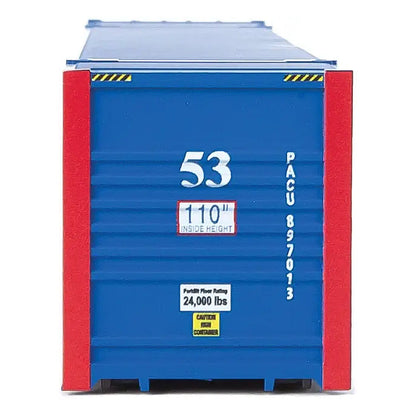 Walthers SceneMaster 949-8535 HO 53' Corrugated Container - Pacer