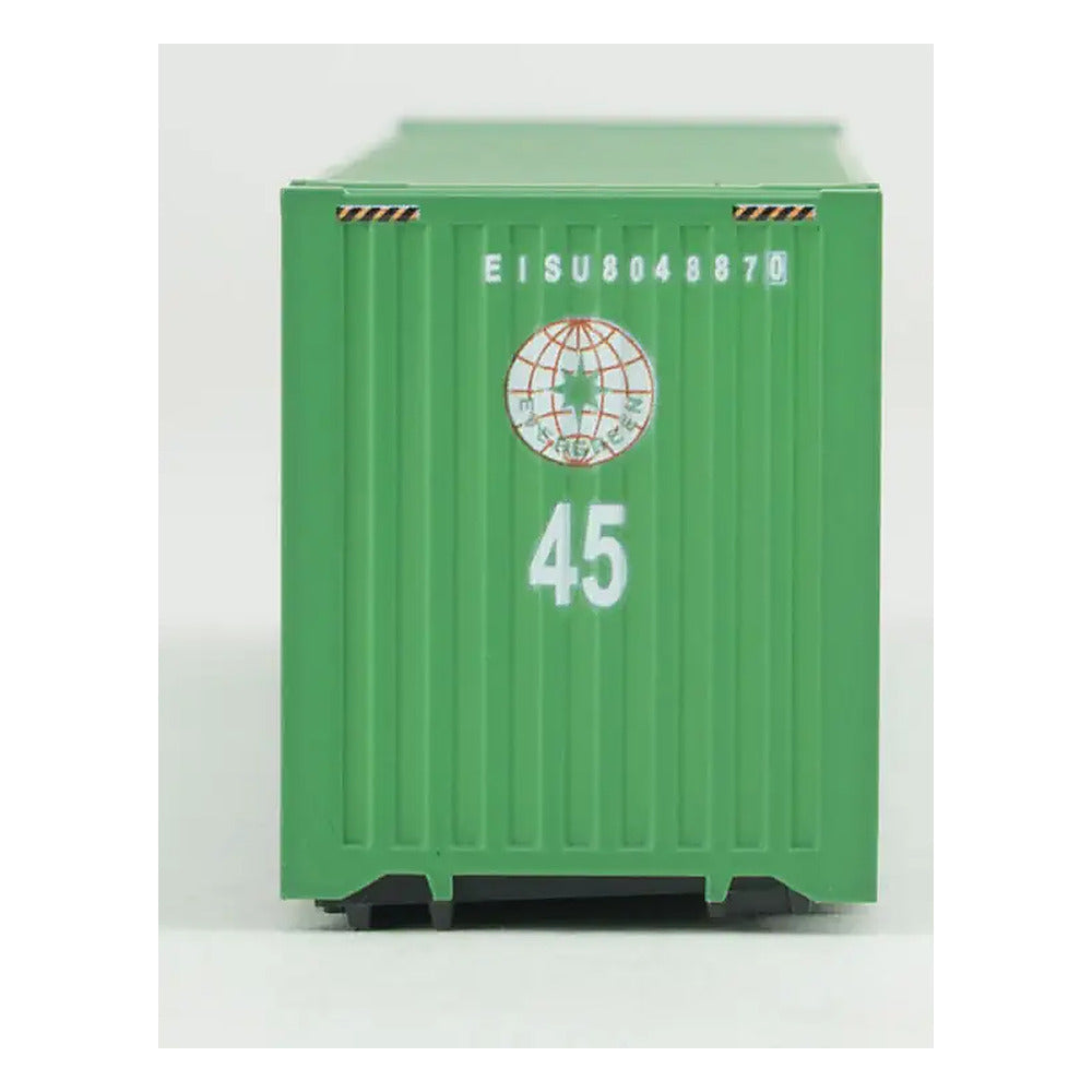 Walthers SceneMaster 949-8554 HO 45' CIMC Container - Evergreen