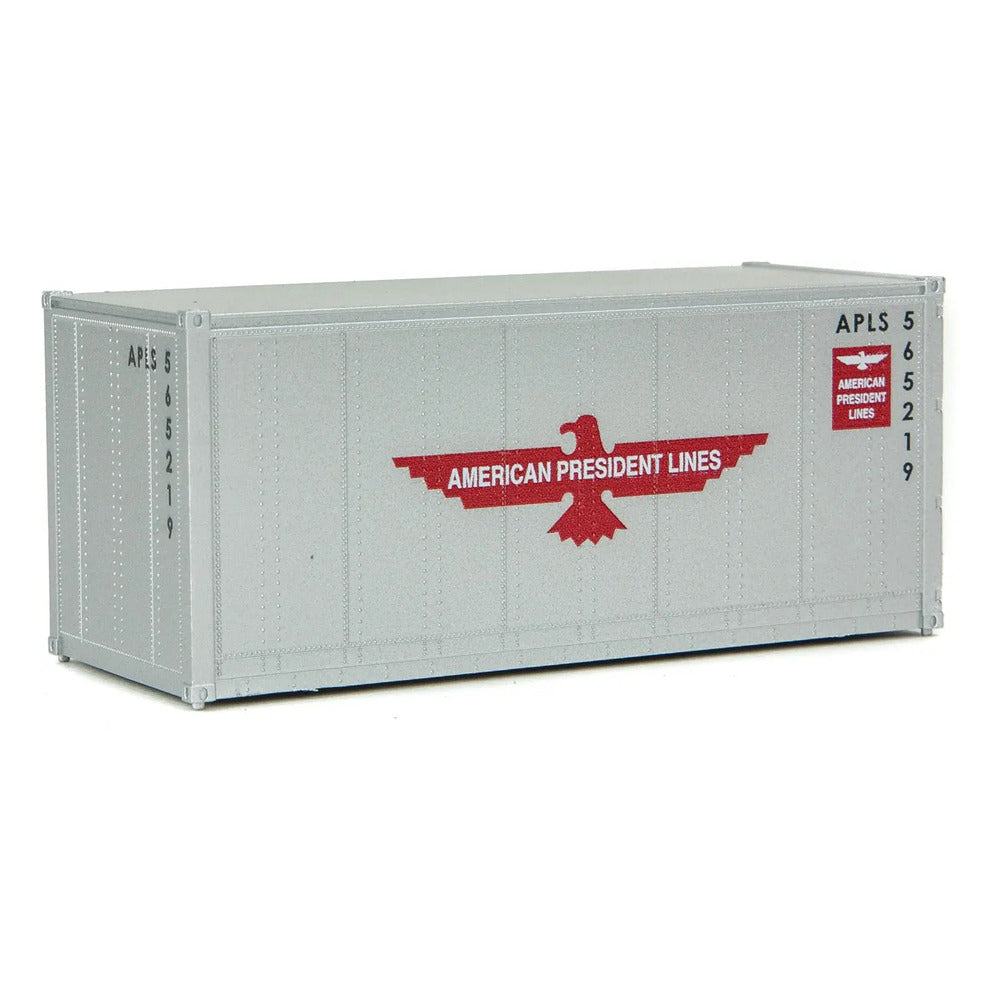 Walthers SceneMaster 949-8651 HO 20' Smooth-Side Container - APL