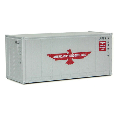Walthers SceneMaster 949-8651 HO 20' Smooth-Side Container - APL