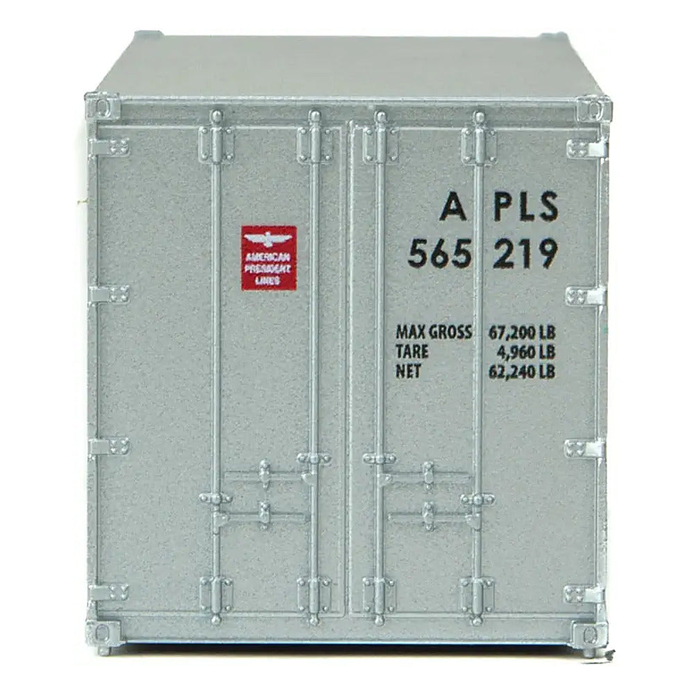 Walthers SceneMaster 949-8651 HO 20' Smooth-Side Container - APL