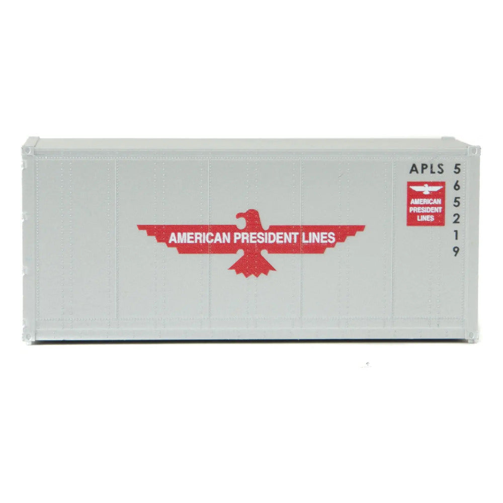 Walthers SceneMaster 949-8651 HO 20' Smooth-Side Container - APL